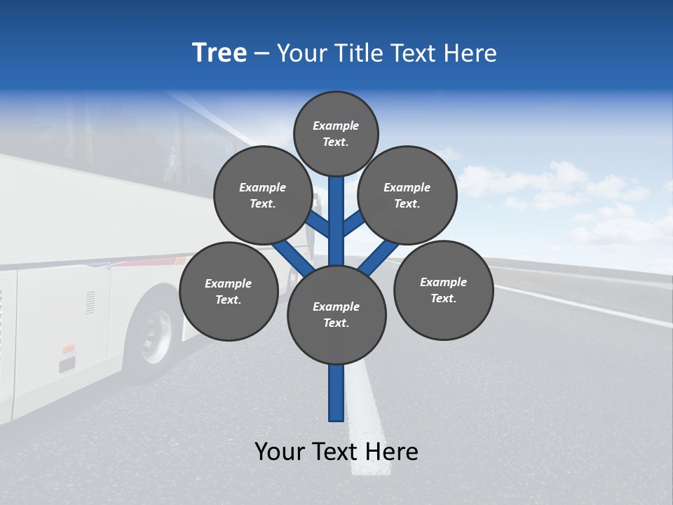 Drive Highway People PowerPoint Template