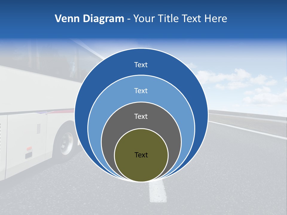 Drive Highway People PowerPoint Template