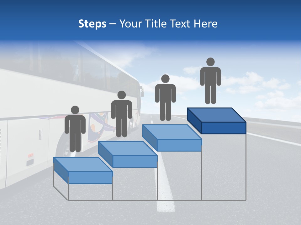 Drive Highway People PowerPoint Template