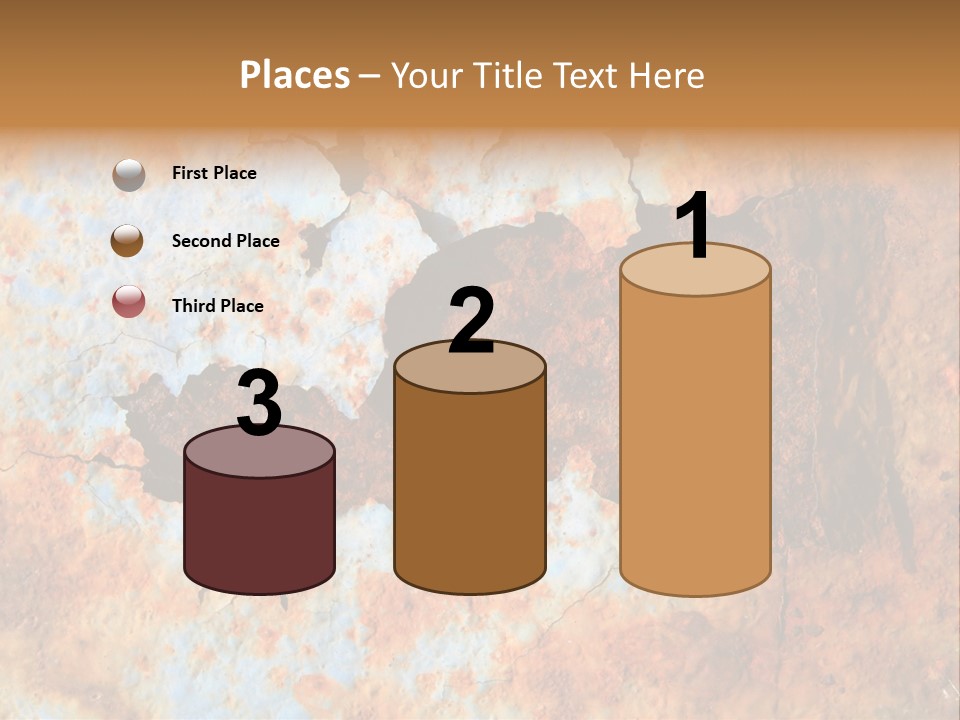 Material Rust Aged PowerPoint Template