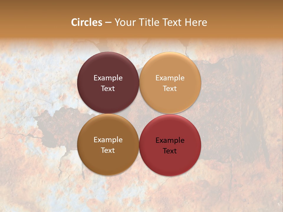 Material Rust Aged PowerPoint Template