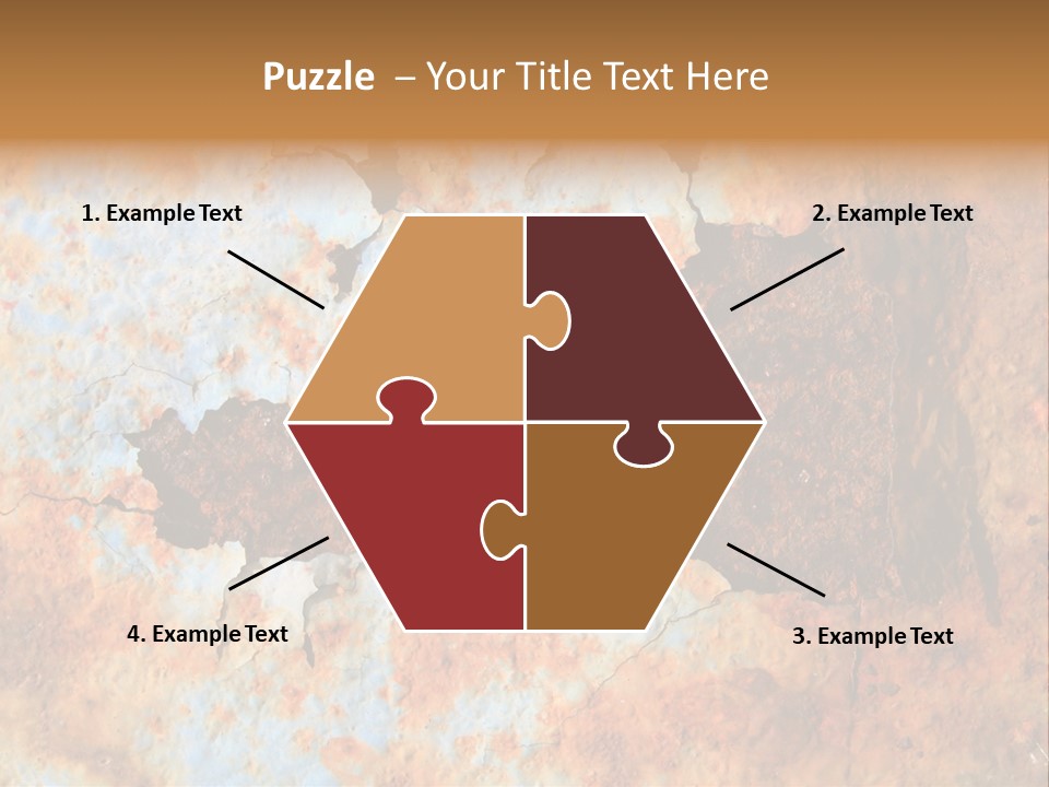 Material Rust Aged PowerPoint Template