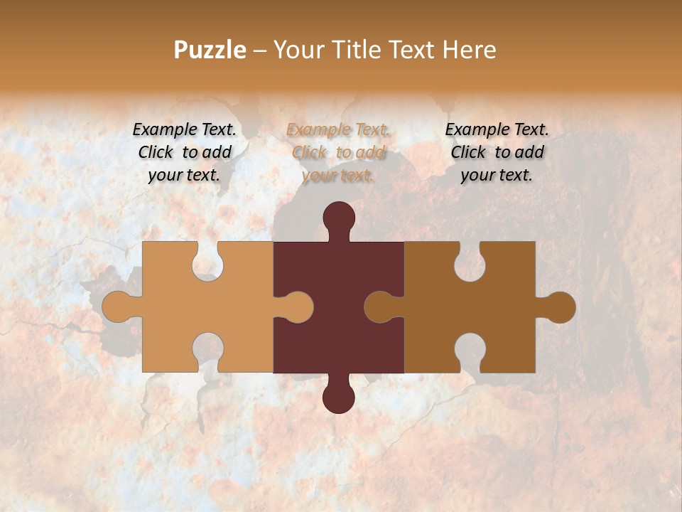 Material Rust Aged PowerPoint Template