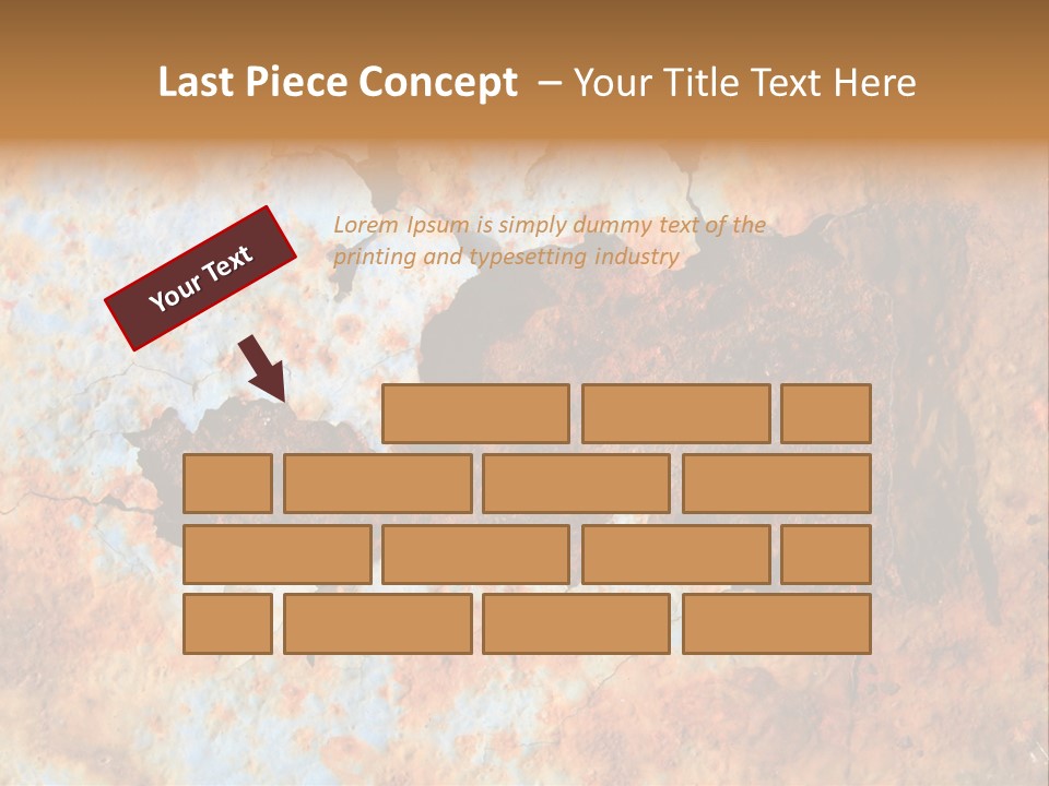 Material Rust Aged PowerPoint Template