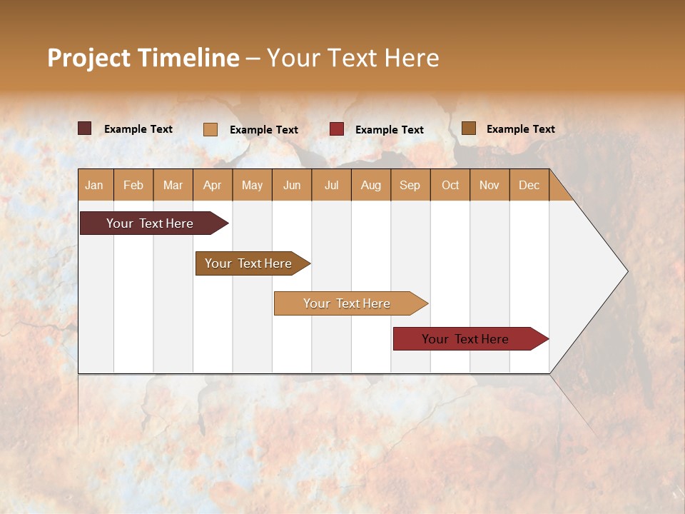 Material Rust Aged PowerPoint Template