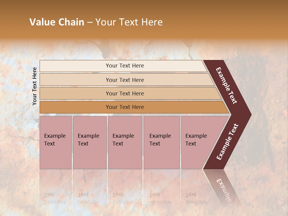 Material Rust Aged PowerPoint Template