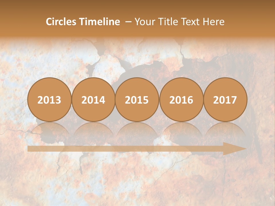 Material Rust Aged PowerPoint Template