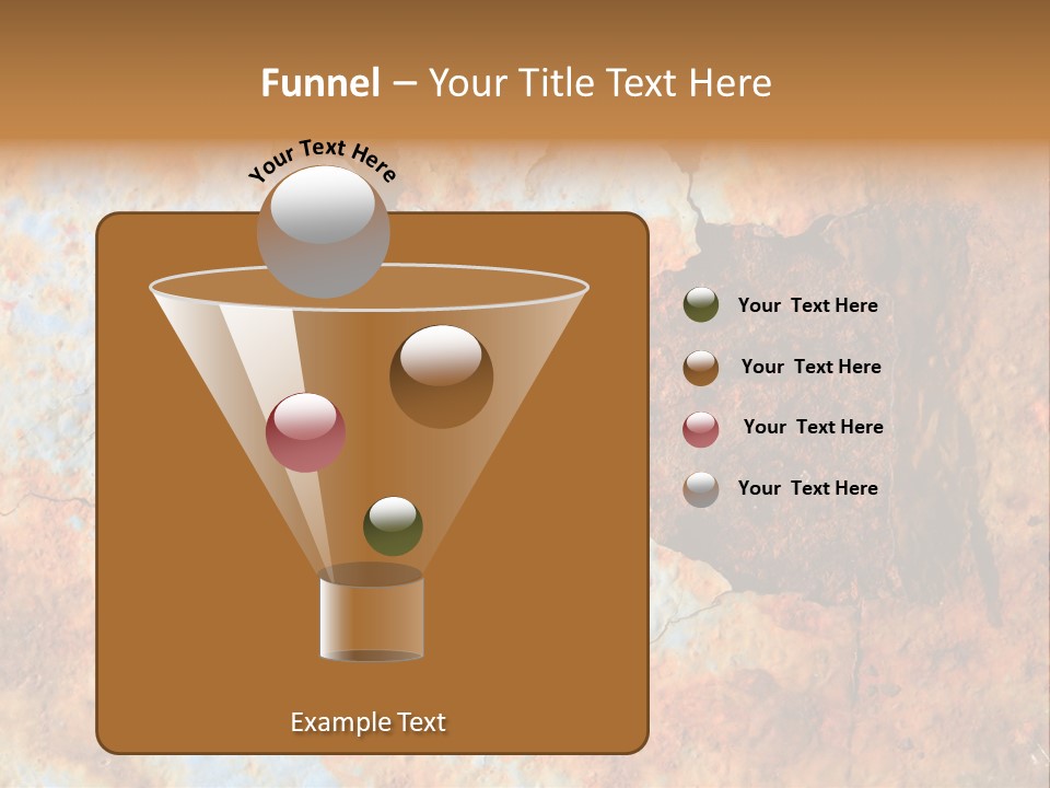 Material Rust Aged PowerPoint Template