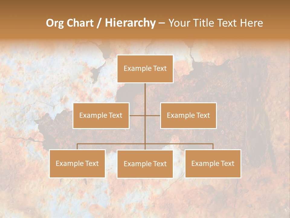Material Rust Aged PowerPoint Template