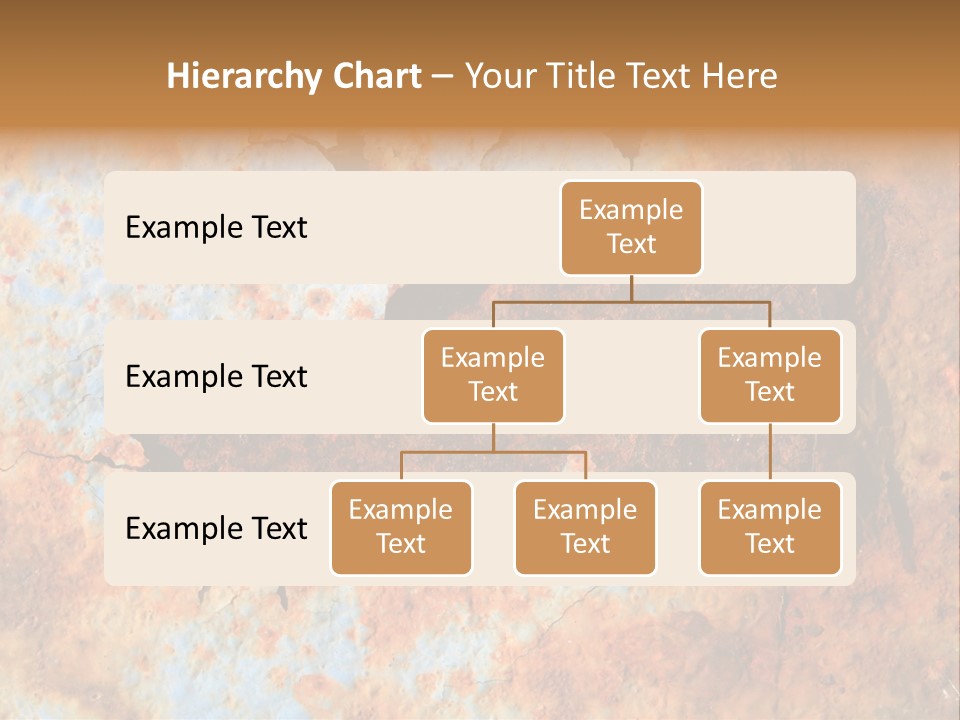 Material Rust Aged PowerPoint Template