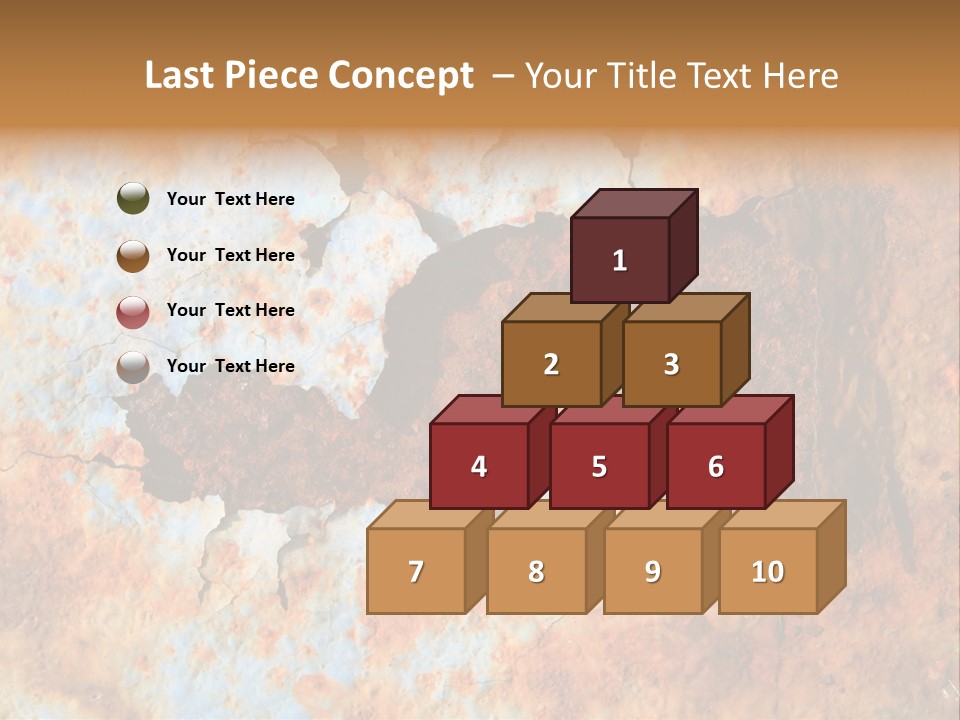 Material Rust Aged PowerPoint Template