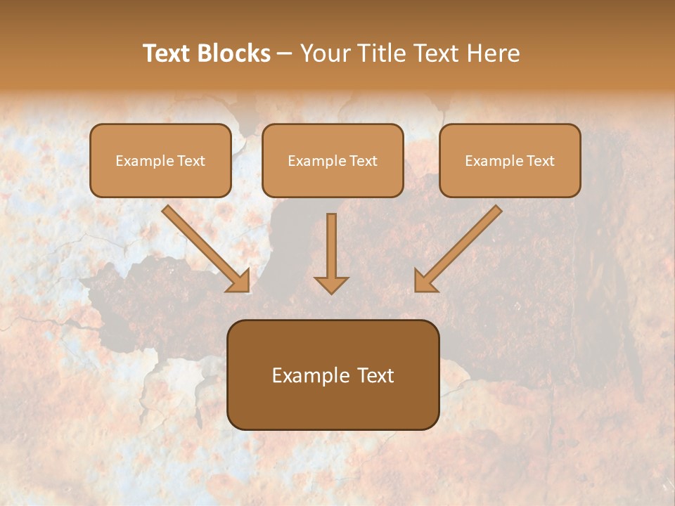 Material Rust Aged PowerPoint Template