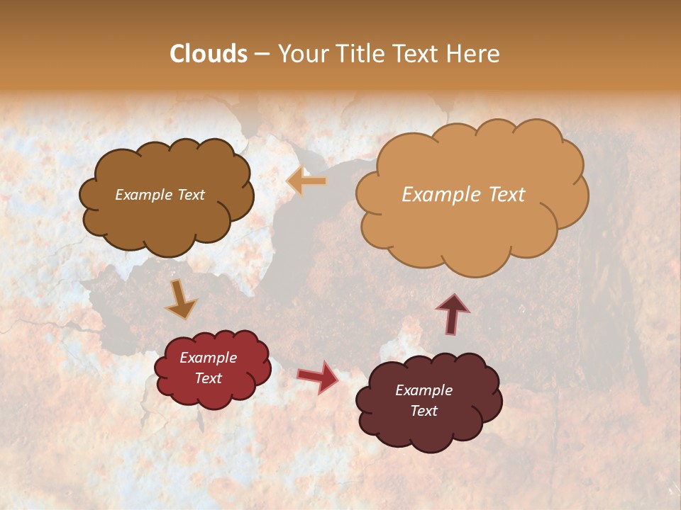 Material Rust Aged PowerPoint Template