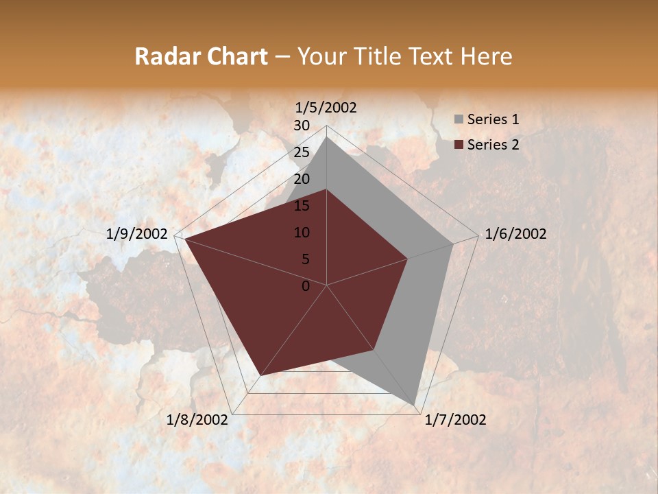 Material Rust Aged PowerPoint Template
