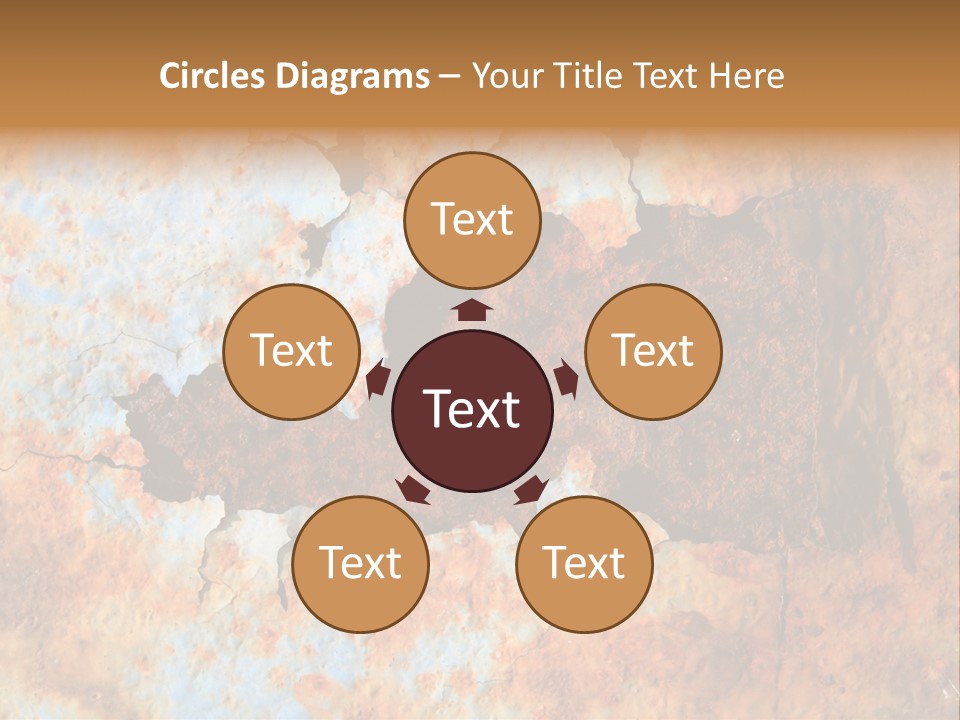 Material Rust Aged PowerPoint Template