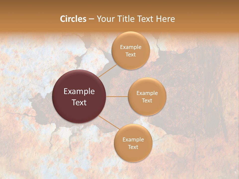 Material Rust Aged PowerPoint Template