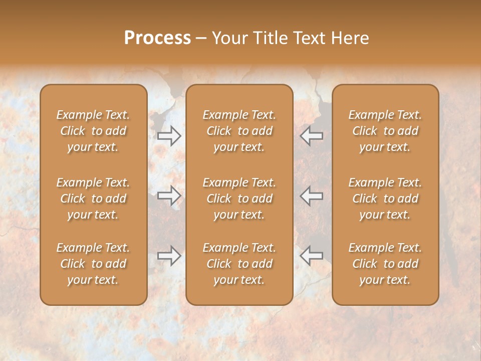 Material Rust Aged PowerPoint Template