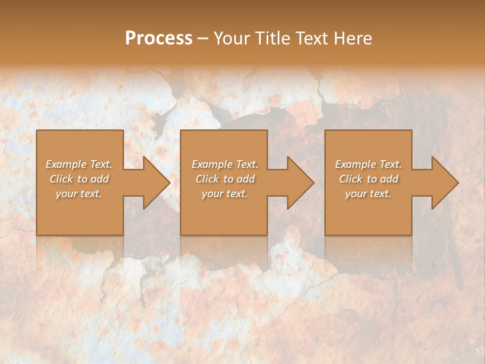 Material Rust Aged PowerPoint Template