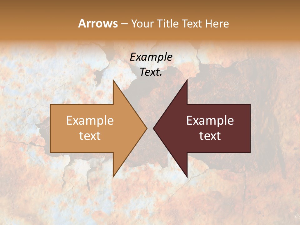Material Rust Aged PowerPoint Template