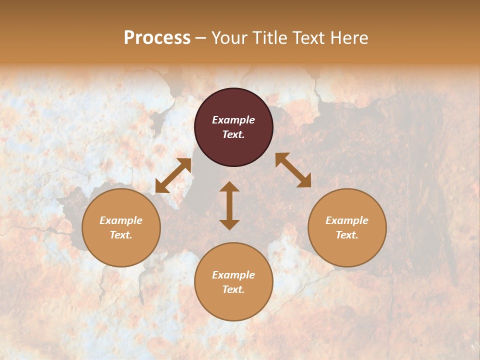Material Rust Aged PowerPoint Template