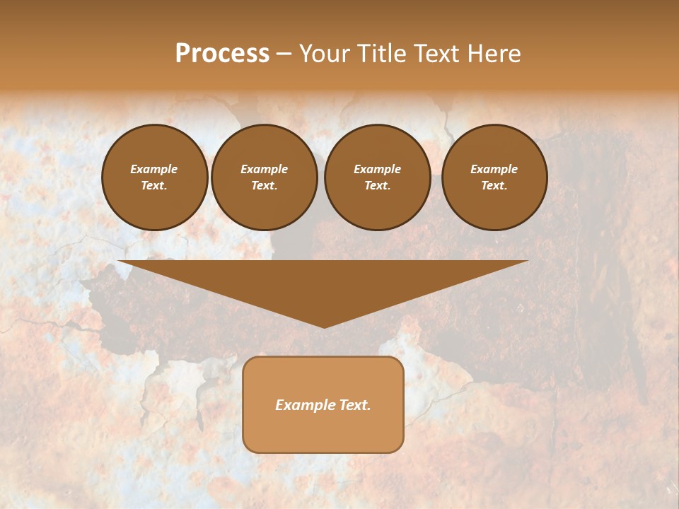 Material Rust Aged PowerPoint Template