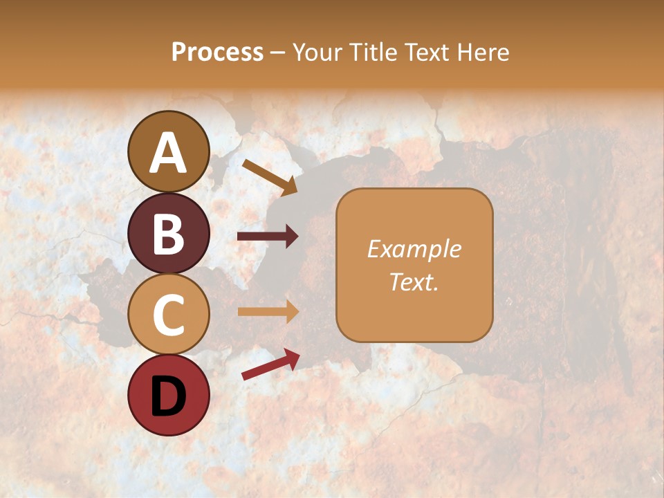 Material Rust Aged PowerPoint Template