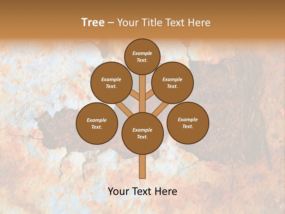 Material Rust Aged PowerPoint Template