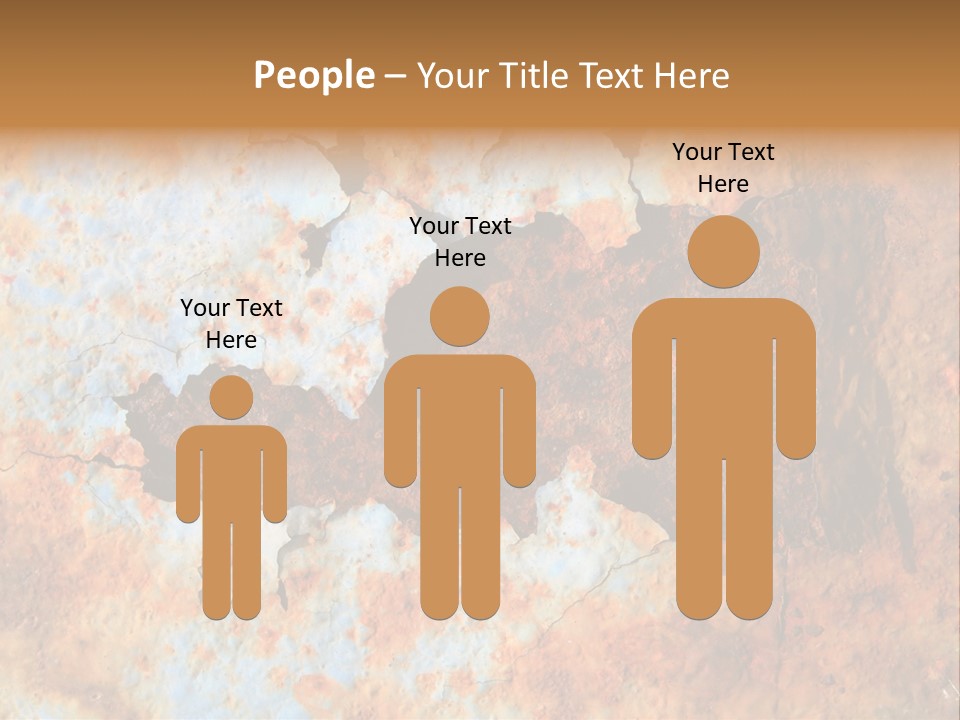 Material Rust Aged PowerPoint Template