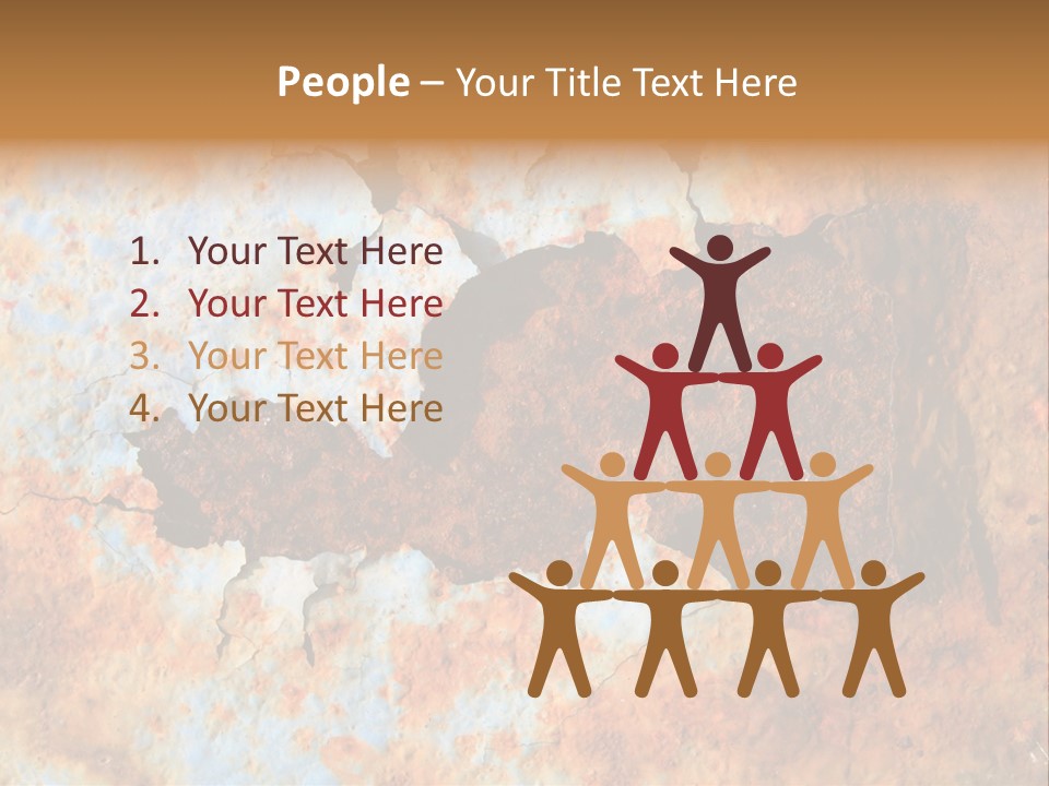 Material Rust Aged PowerPoint Template