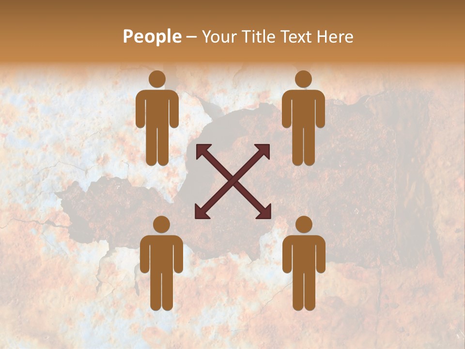 Material Rust Aged PowerPoint Template