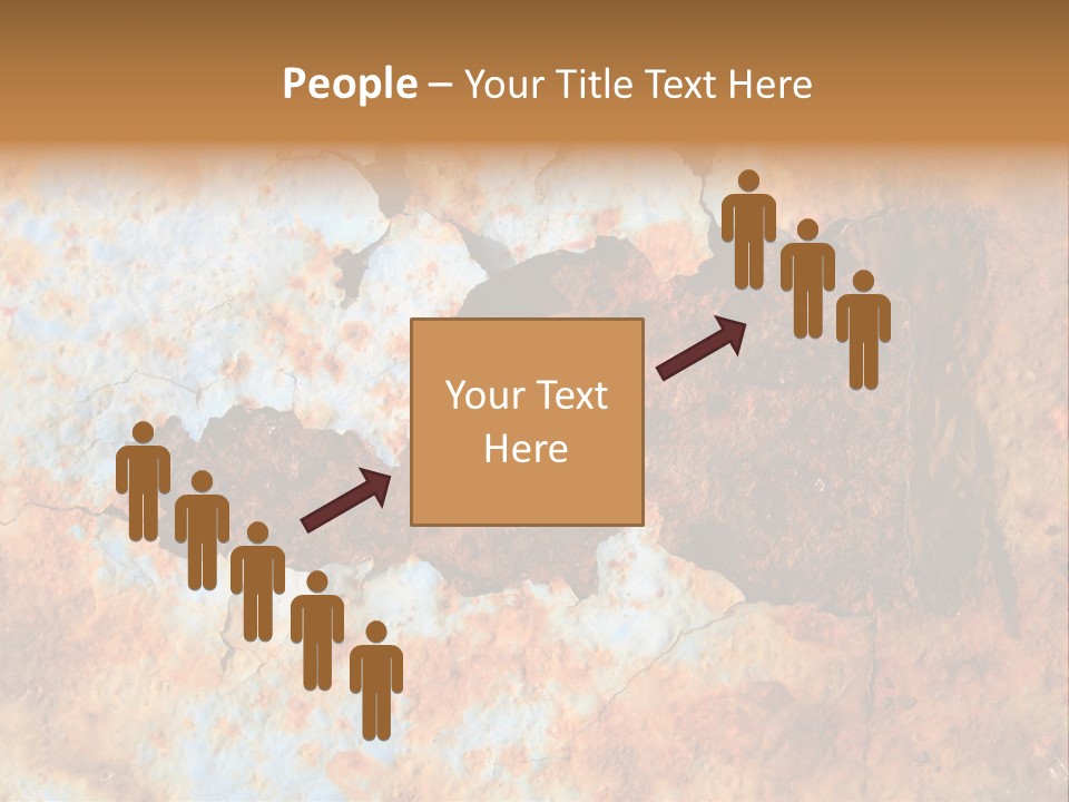 Material Rust Aged PowerPoint Template