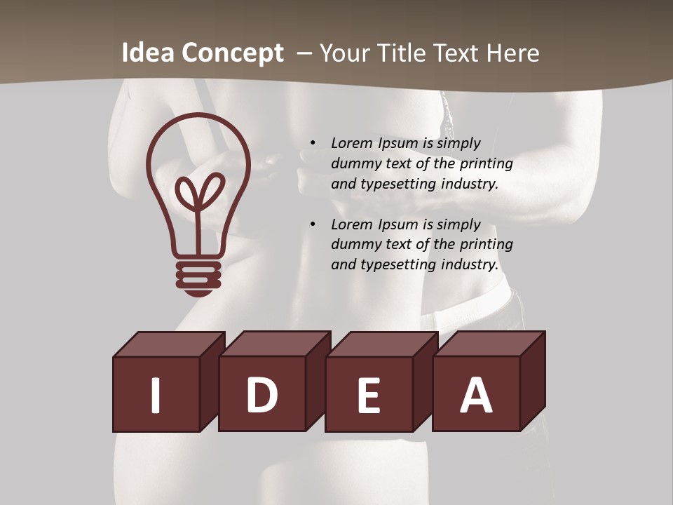 Activity Secrecy Young PowerPoint Template