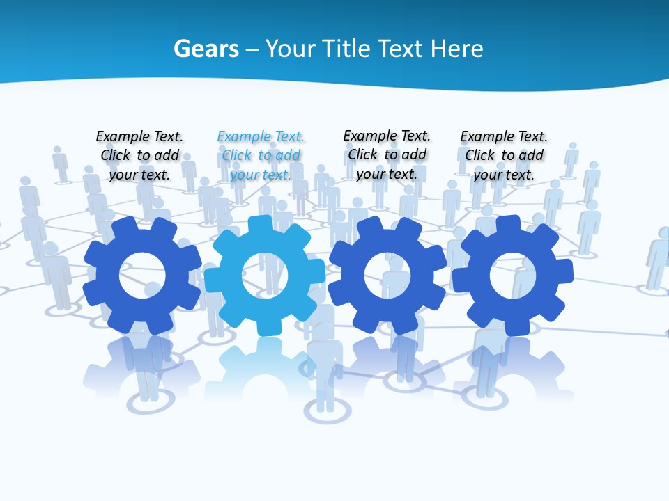 White Relationship Meeting PowerPoint Template