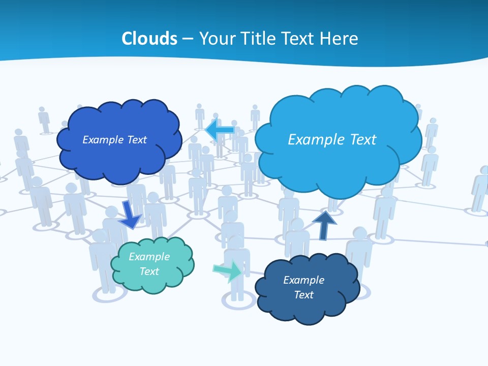 White Relationship Meeting PowerPoint Template
