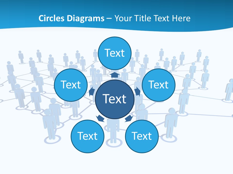 White Relationship Meeting PowerPoint Template