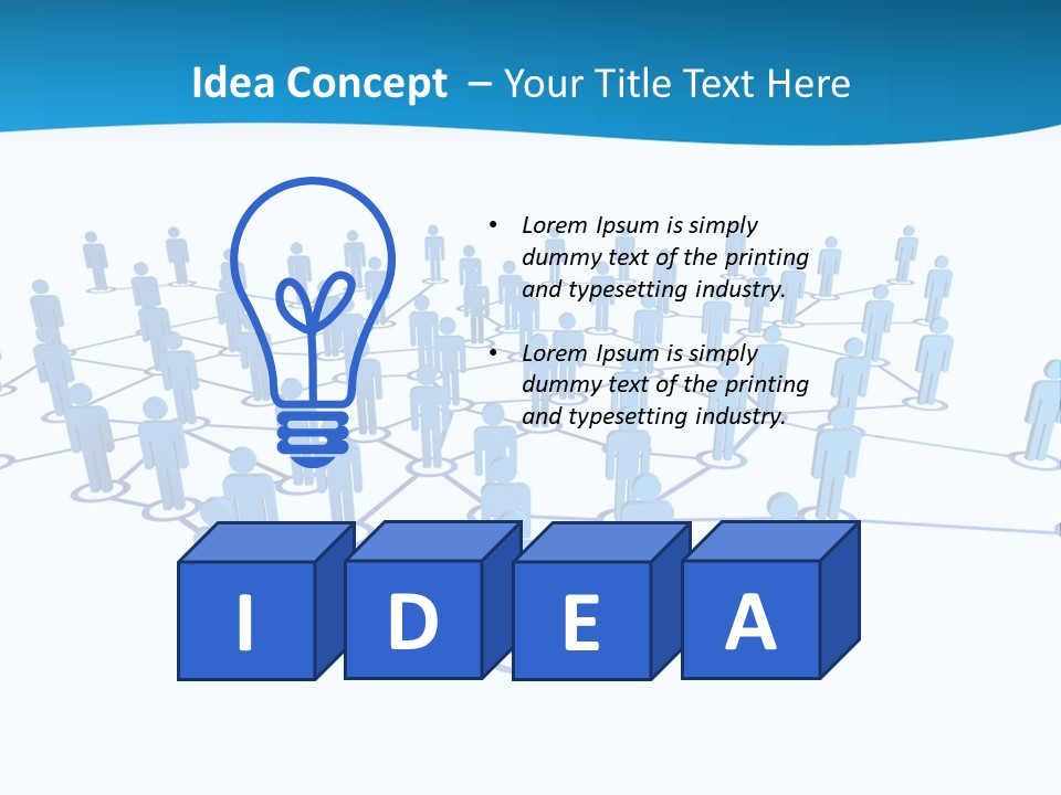 White Relationship Meeting PowerPoint Template