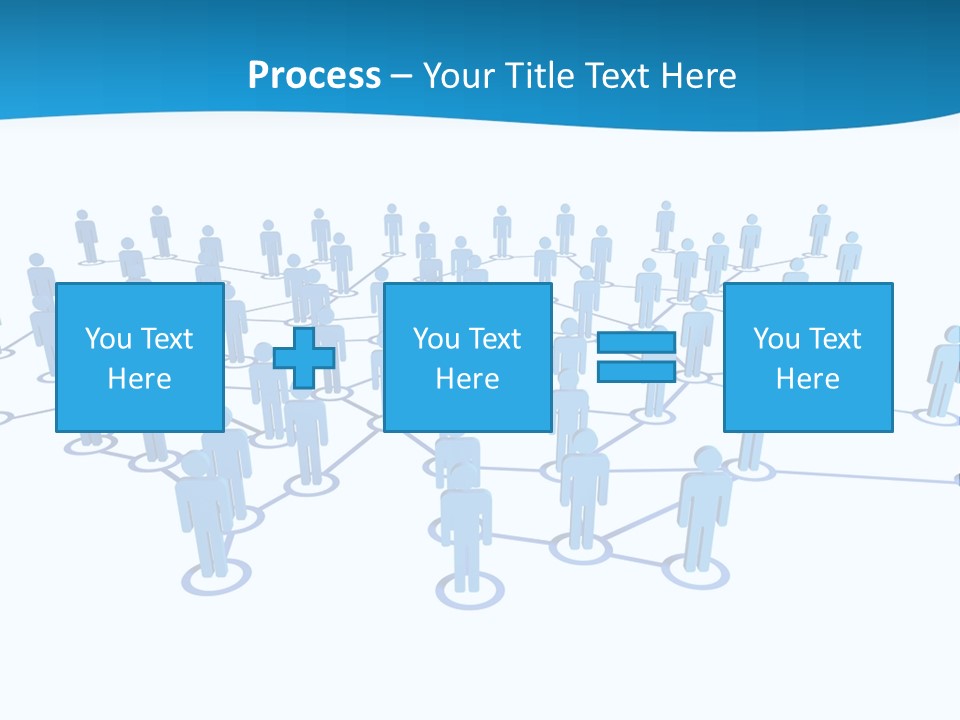 White Relationship Meeting PowerPoint Template