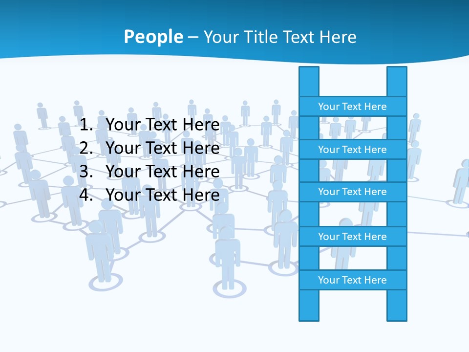 White Relationship Meeting PowerPoint Template
