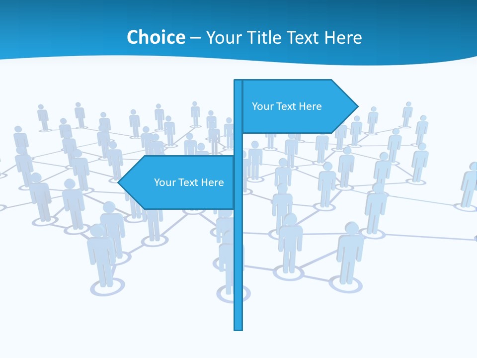 White Relationship Meeting PowerPoint Template