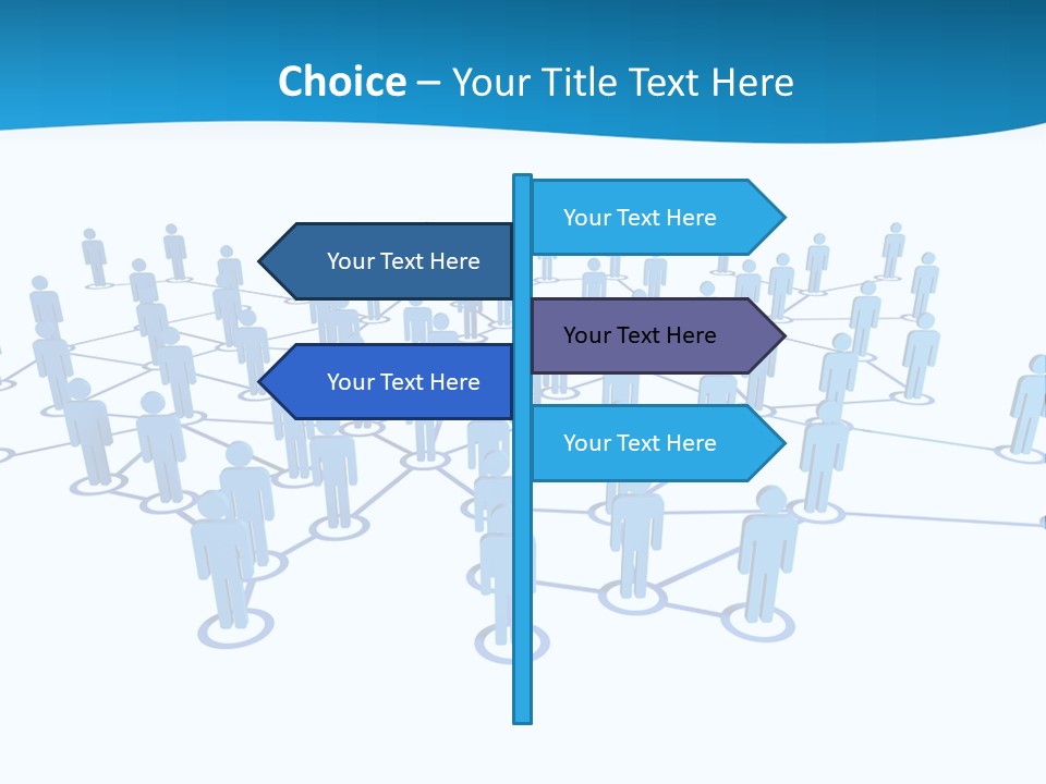 White Relationship Meeting PowerPoint Template