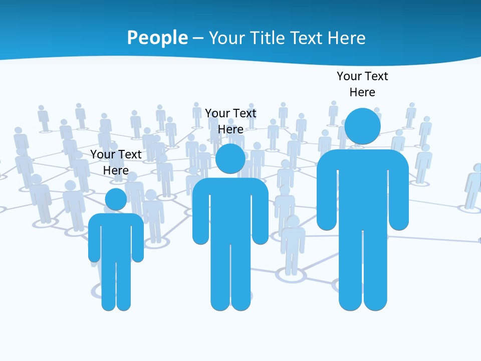 White Relationship Meeting PowerPoint Template