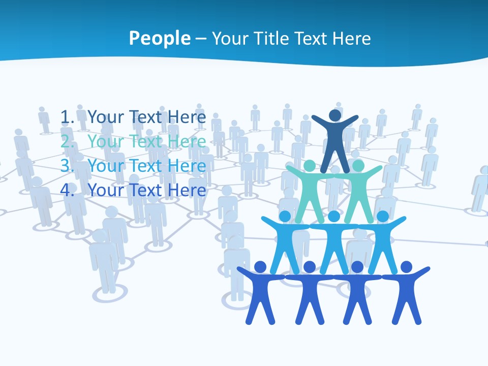 White Relationship Meeting PowerPoint Template