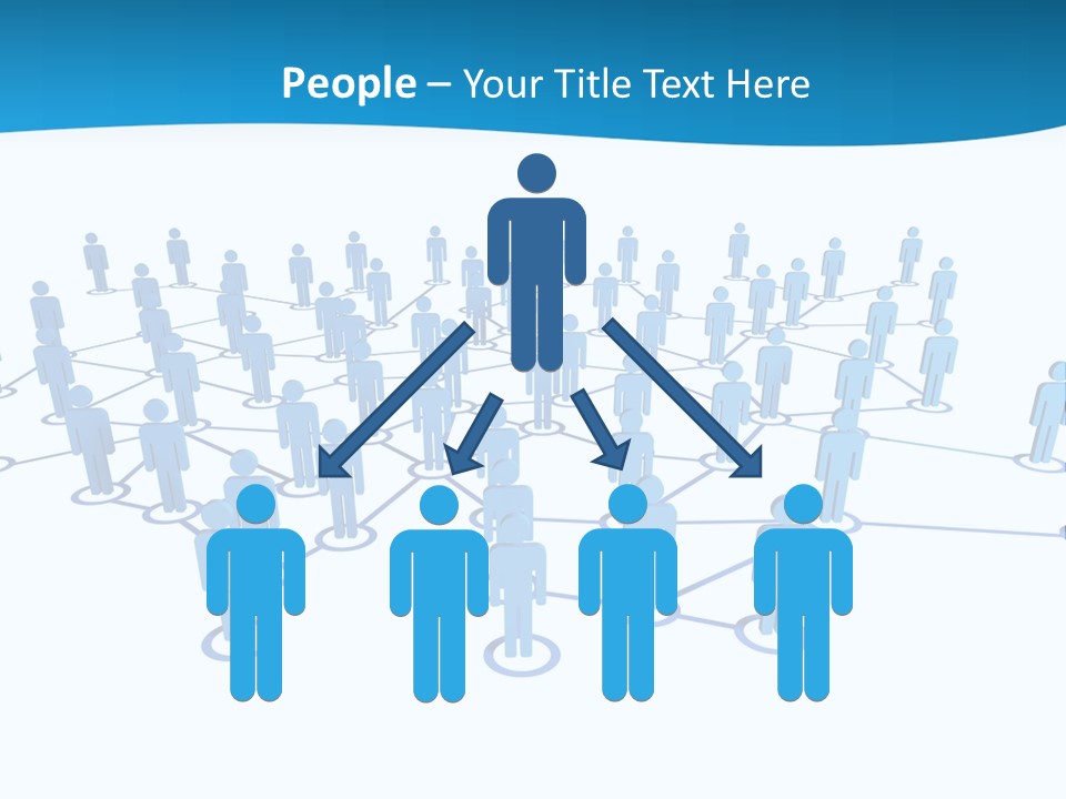 White Relationship Meeting PowerPoint Template