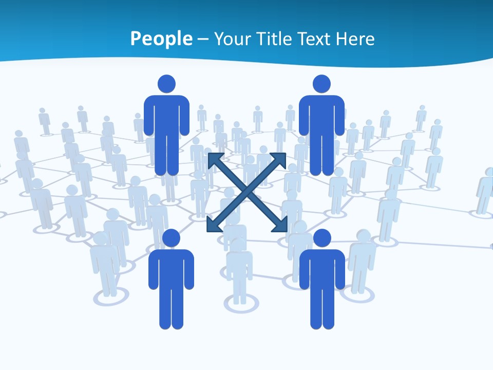 White Relationship Meeting PowerPoint Template