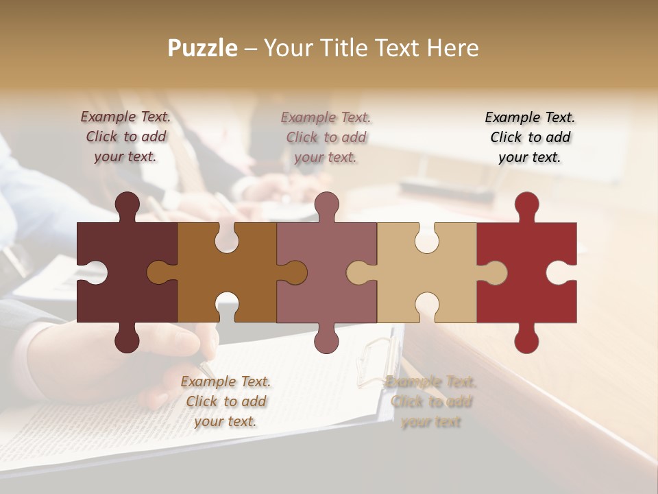 Report Holding Plan PowerPoint Template