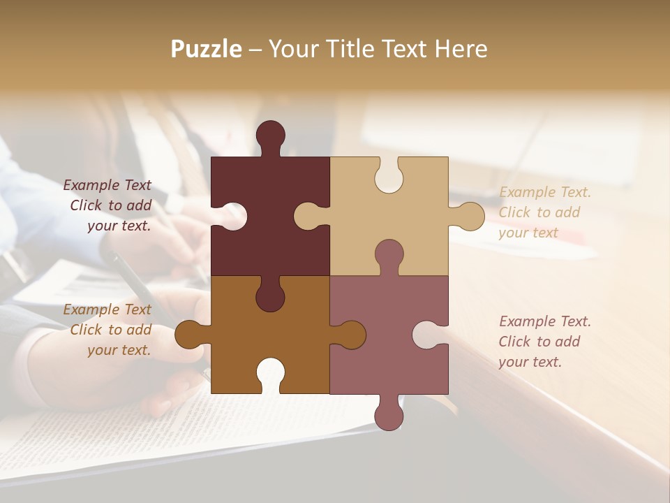 Report Holding Plan PowerPoint Template