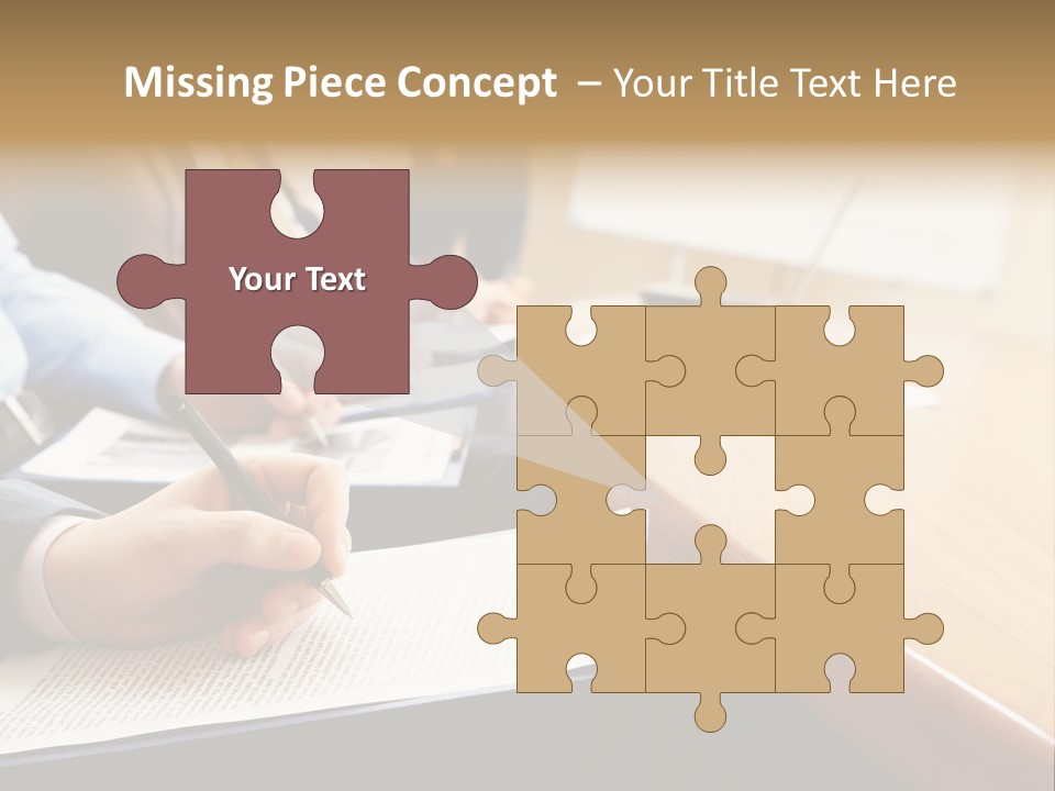 Report Holding Plan PowerPoint Template