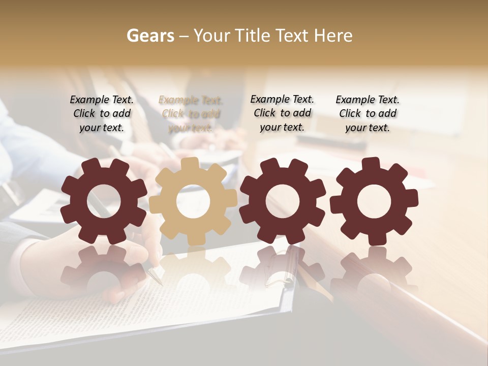 Report Holding Plan PowerPoint Template