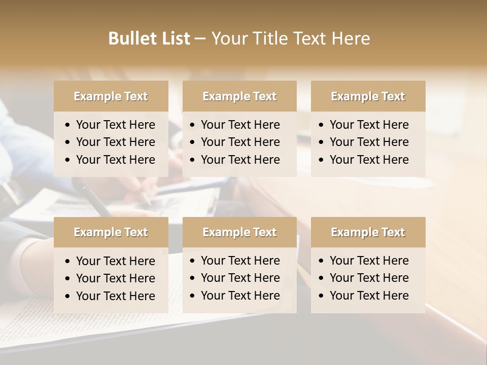 Report Holding Plan PowerPoint Template