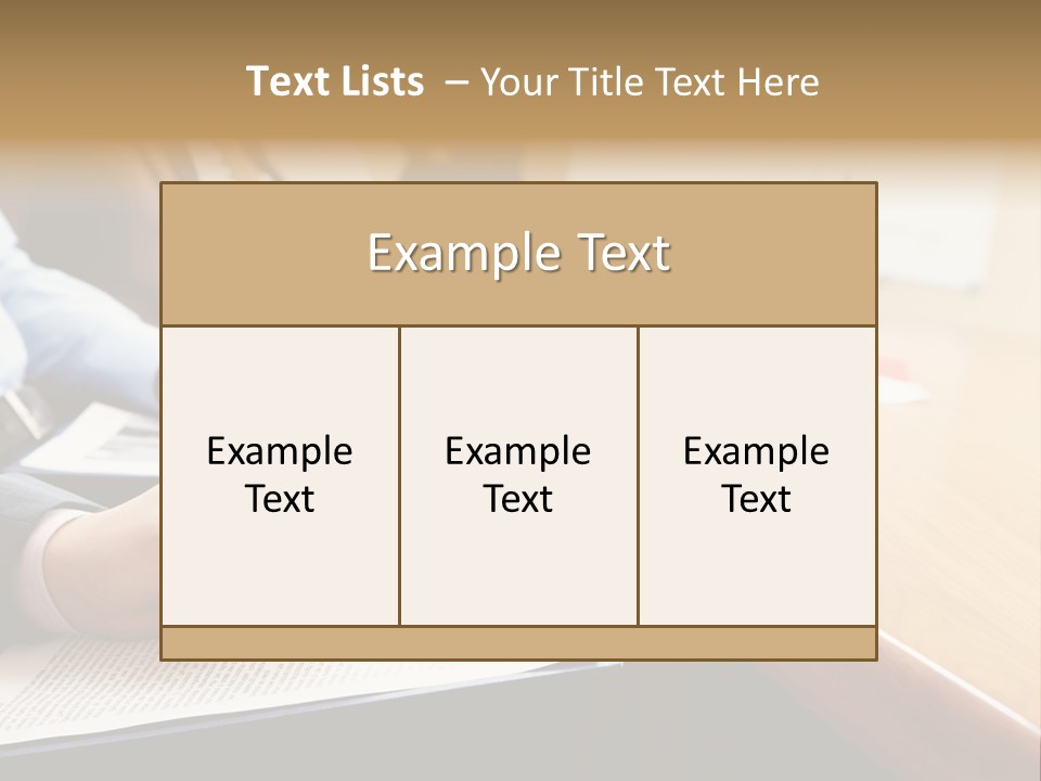 Report Holding Plan PowerPoint Template